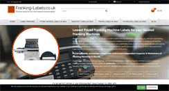 Desktop Screenshot of franking-labels.co.uk